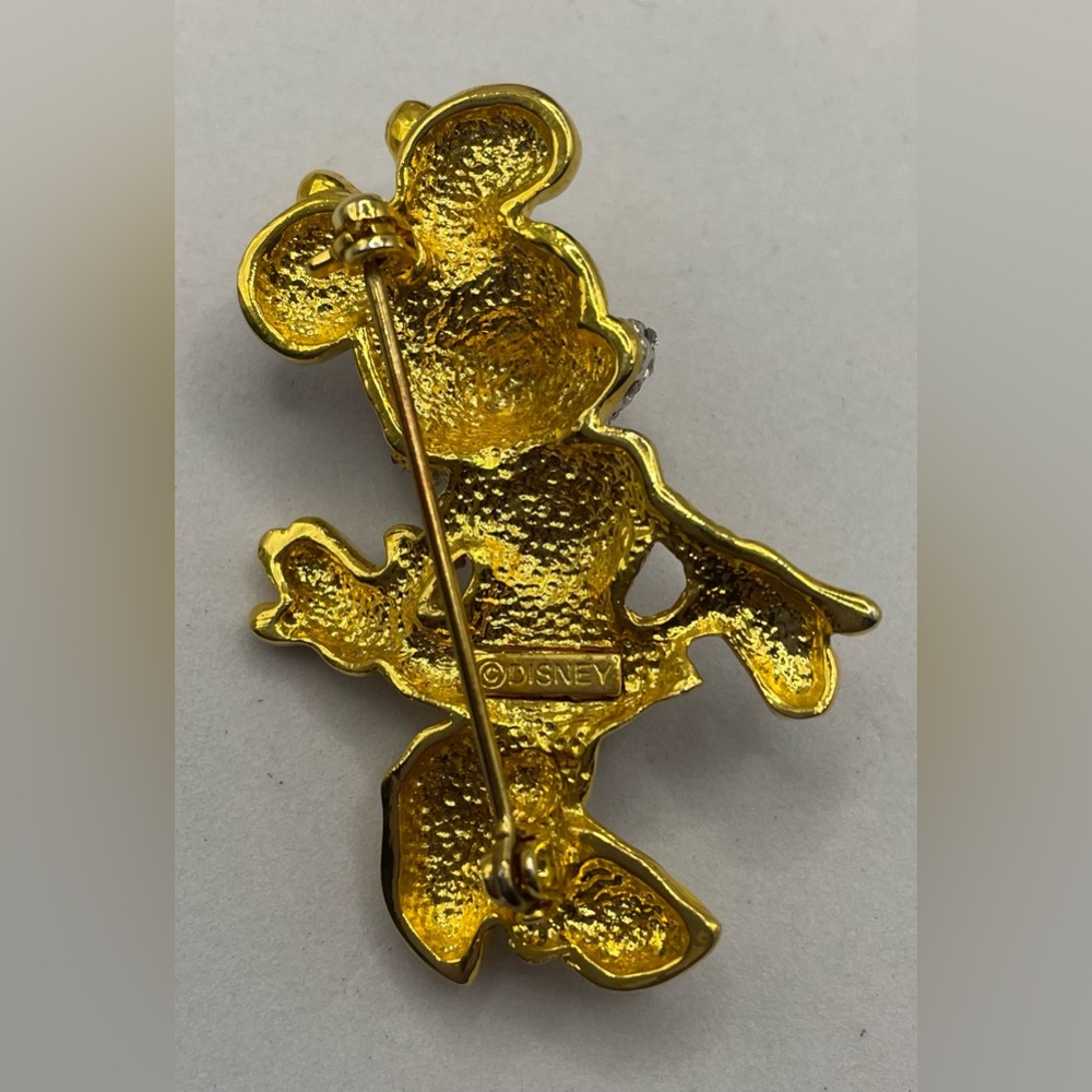 Limited Edition Authentic Signed Disney Swarovski Minnie Mouse Brooch Retired - Picture 4 of 7